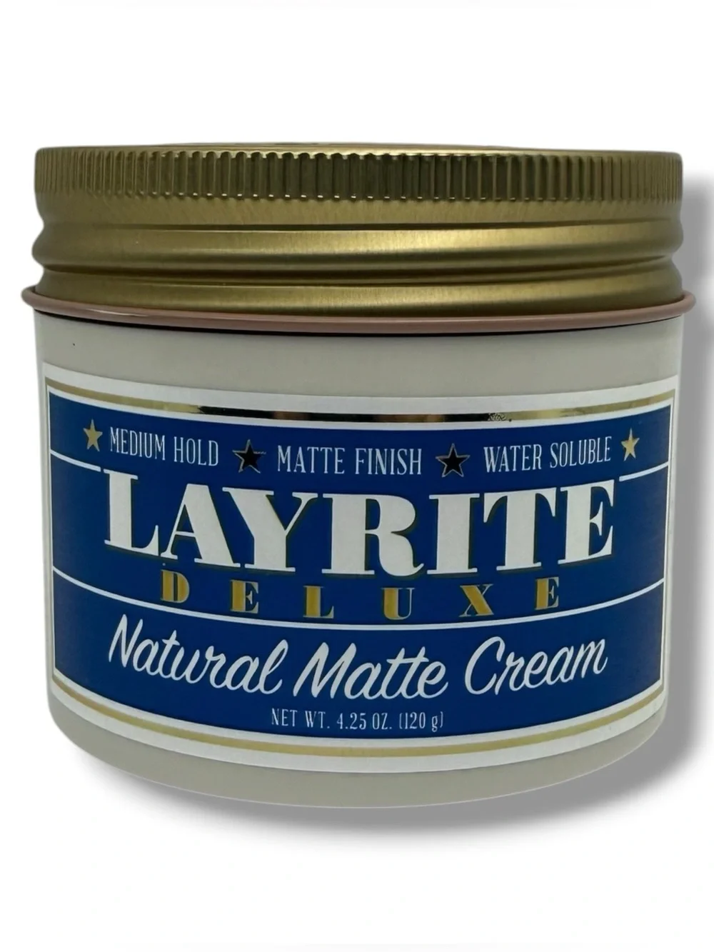 Layrite Natural Matte Cream 4.25 oz Medium Hold Matte Hair Styling Cream